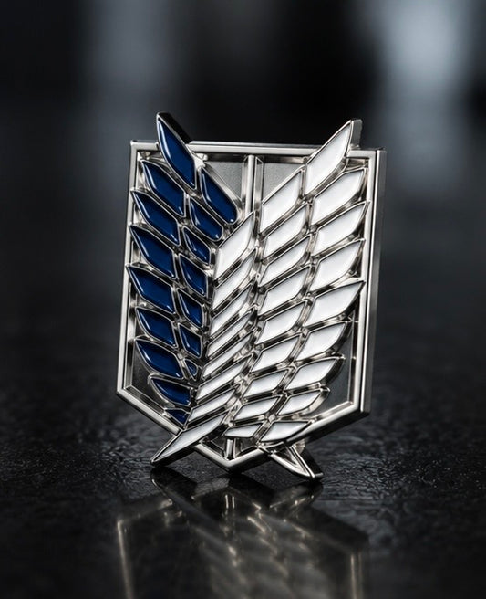 Wings of Freedom- Metal Sticker
