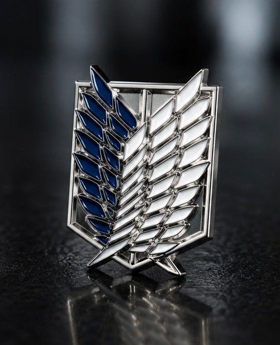 Wings of Freedom- Metal Sticker