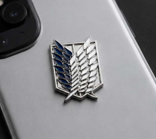 Wings of Freedom- Metal Sticker