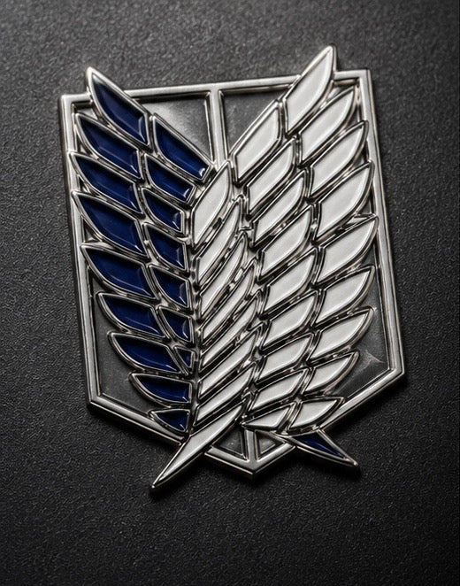 Wings of Freedom- Metal Sticker