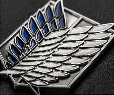 Wings of Freedom- Metal Sticker